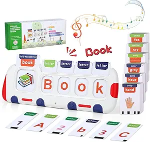 Talking Flash Cards for Toddlers 3-8 Years, Autism Sensory Toys with 218 Sight Crds