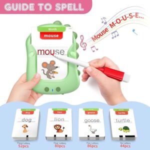 Reusable Writing & Drawing Talking Flash Cards for Toddlers
