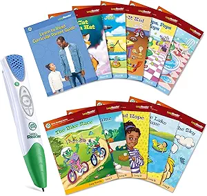 LeapFrog LeapReader System Learn to Read 10 Book Bundle